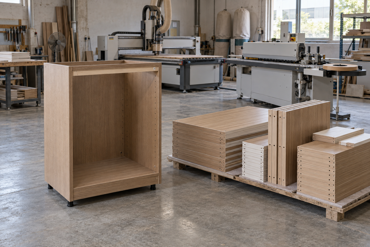 大小订单柔性生产 Flexible production for projects of different sizes