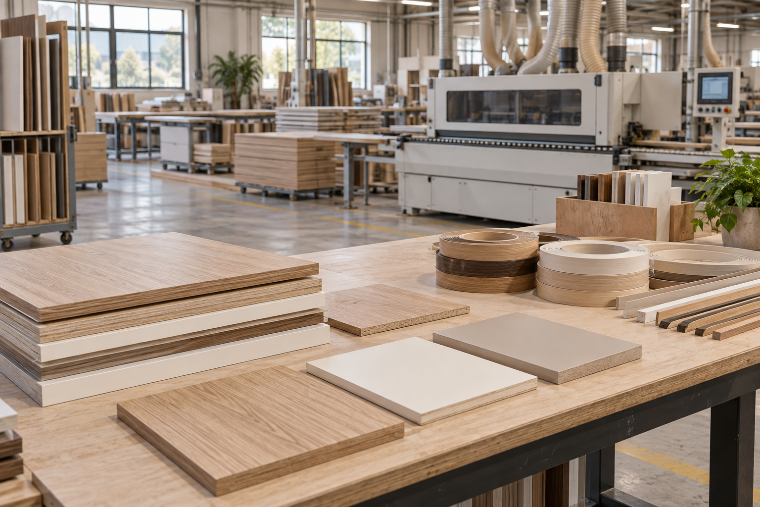 环保基材与封边工艺 Responsible materials and edge sealing
